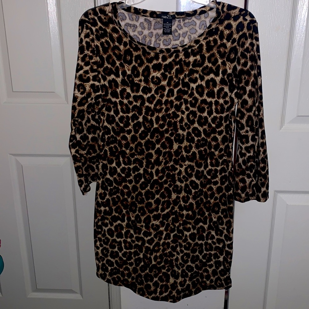 Rue 21 Animal Print Dress